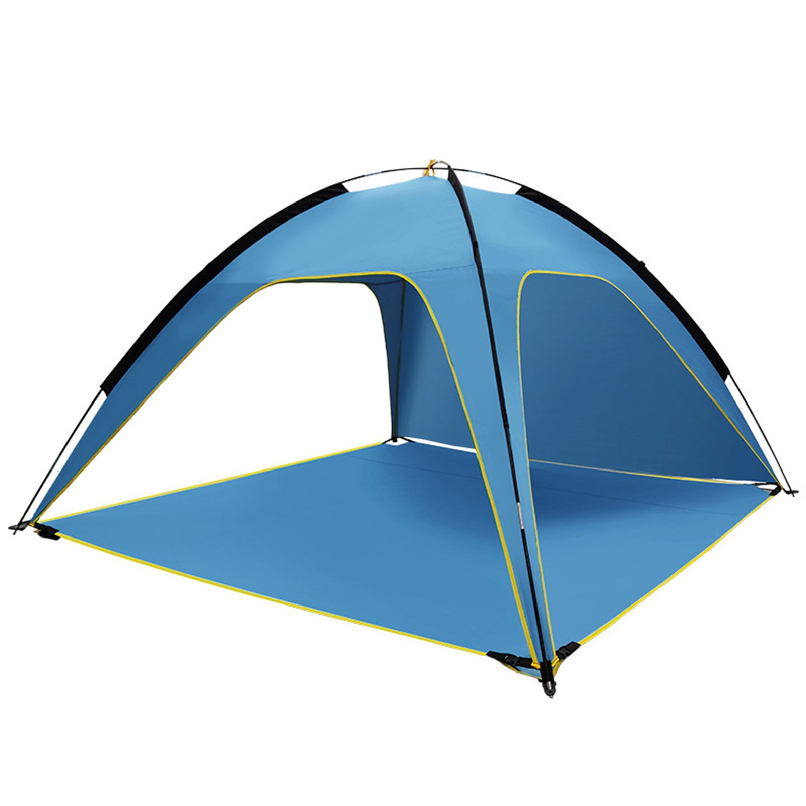 Cheap Goat Tents Beach Tent Automatic Open Ultralight Sun Shelter Camping Tents for Beach Playing Sun Shelter Travelling Hiking   